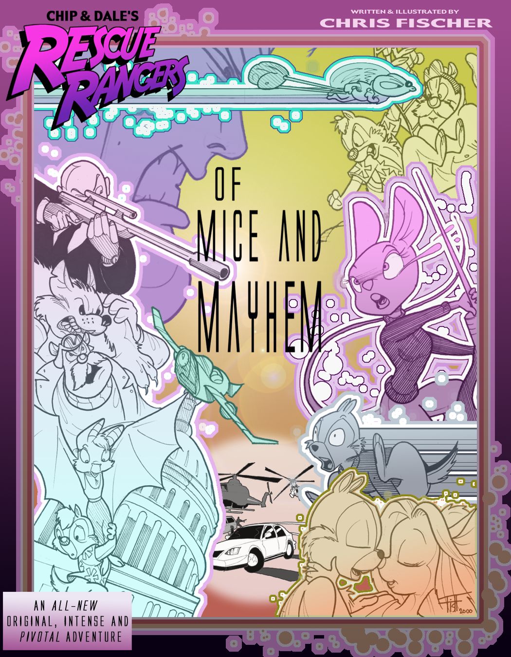 Of Mice and Mayhem comic page 1